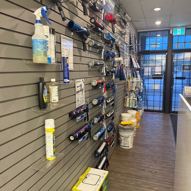 Tools & Accessories stock at a Cascade Aqua-Tech branch