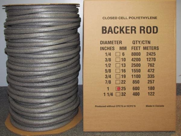 Alcot Plastics Hard Backer Rod