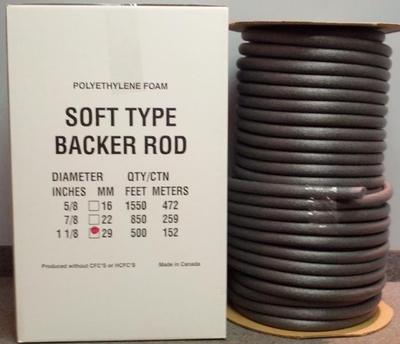 Alcot Plastics Soft Backer Rod